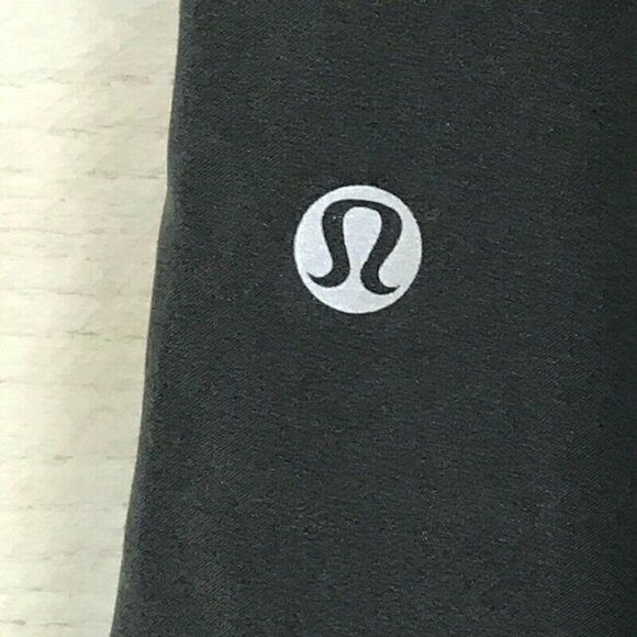 Lululemon Activewear Capri Pants Gray Orange 4 - Picture 5 of 5